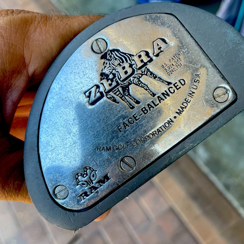 Ram Zebra Golf Putter In Right Handed